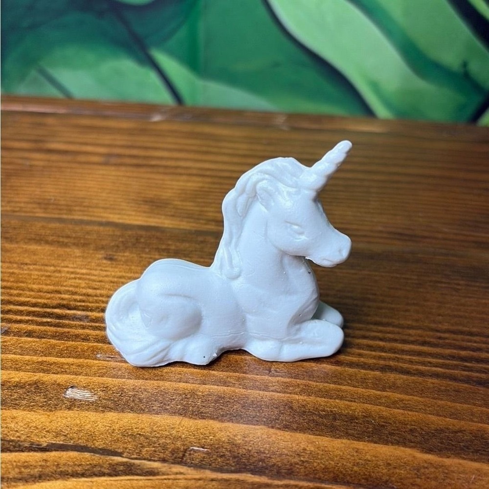 Ceramic Unicorn Miniature Figurine